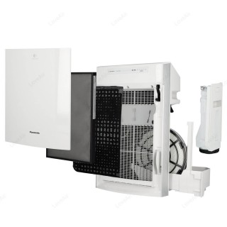 Panasonic F-VXR50G-W Querschnitt, Blick auf die Filter