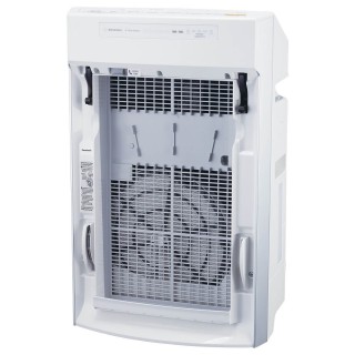 Panasonic F-VXR50G-W ohne Filter, Blick auf den Ventilator