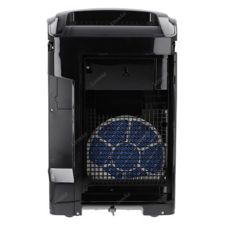 Sharp KC-A50EUB Rückansicht, sichtbarer Luftbefeuchterfilter