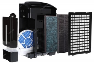 Sharp KC-A40EUB Filtration, Geräteschnitt