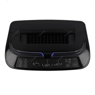 Sharp KC-A40EUB Bedienfeld, aktiver Luftqualitätsanzeiger