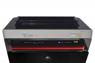 Panasonic F-VXR90G-K Ansicht von oben, Bedienelemente und Display