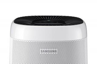 Samsung AX34R3020WW obere Teil, Indikator zeigt sehr gute Luftqualität