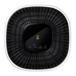 Samsung AX34R3020WW Display zeigt mittlere Luftqualität und Automatikmodus