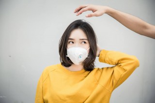 Anti-Smog-Maske LifaAir LM99 Anordnung