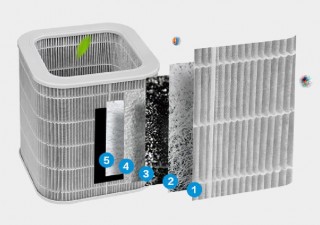 Querschnitt des Filters für Toshiba CAF-X83XPL