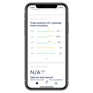 Screenshot von der Anwendung Electrolux Pure A9