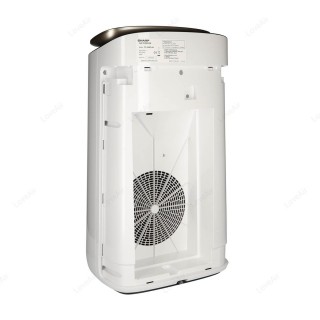 Sharp FP-J80EU-W Rückansicht, herausgezogene Filter