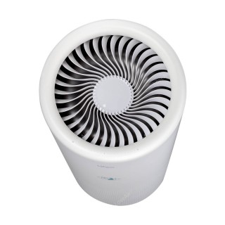 LIFAair LA500V Ansicht von oben, Lüfterblätter und Bedienelemente