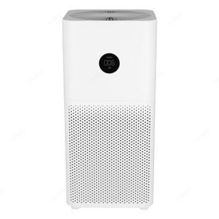 Xiaomi Air Purifier 3C - Vorderansicht, gute Luftqualität und Betrieb im Favoritenmodus