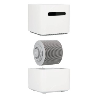 Xiaomi Smartmi Pure Evaporative 2 Schnitt, Ansicht der rotierenden Scheiben