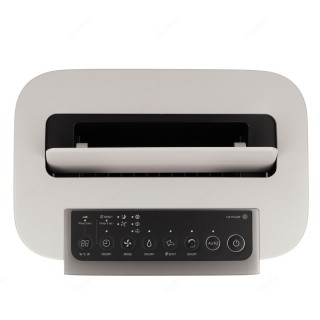 Sharp UA-HG40E-L - Oberansicht, Bedienfeld und Luftauslass