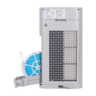 Sharp UA-HG40E-L - Rückansicht, Befeuchtungsfilter