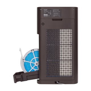 Sharp UA-HG40E-T - Ansicht hinten, Luftbefeuchterfilter