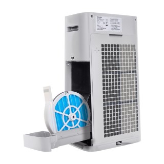 Sharp UA-HG50E-L - Rückansicht, Luftbefeuchterfilter