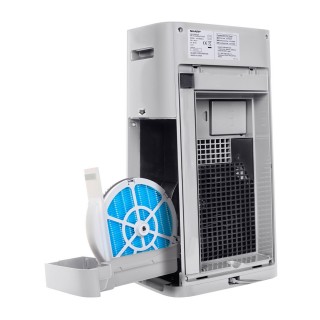 Sharp UA-HG50E-L - herausgezogene Filter, sichtbarer Luftbefeuchterfilter