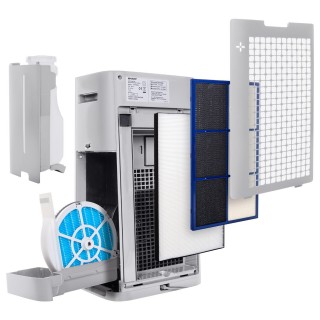 Sharp UA-HG50E-L - zerlegte Filter und Wassertank