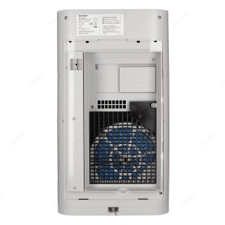 Sharp UA-HG60E-L - Rückansicht, Befeuchtungsfilter im Gerät