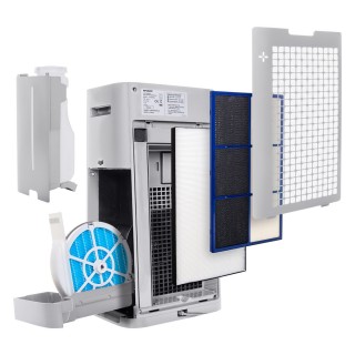 Sharp UA-HG60E-L - ausgelegte Filter und Wassertank