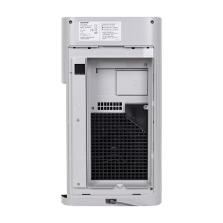 Sharp UA-HG60E-L - Ansicht von hinten, herausgezogene Filter