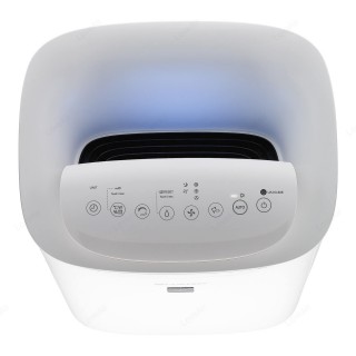 Sharp UA-KIL60E-W - Draufsicht, Bedienfeld und Anzeige der Luftqualität