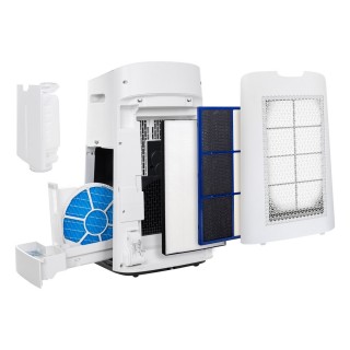 Sharp UA-KIL60E-W - zerlegte Filter und Wassertank