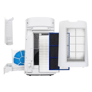 Sharp UA-KIL60E-W - zerlegte Filter und Wassertank