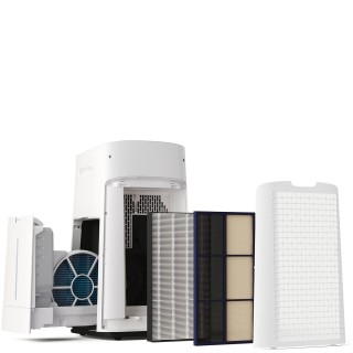 Sharp UA-KIL60E-W - zerlegte Filter