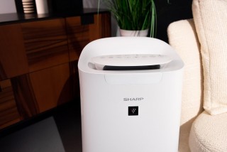 Anordnung des Luftreinigers Sharp UA-KIL80E-W
