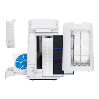 Sharp UA-KIL80E-W - abgenommene Filter und Wassertank