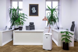 Sharp UA-KIL80E-W - Anordnung des Luftreinigers