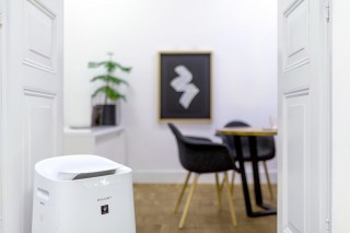 Sharp UA-KIL80E-W - Anordnung des Luftreinigers