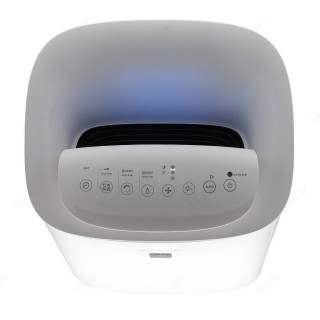 Sharp UA-KIL80E-W - Draufsicht, Bedienfeld und Luftqualitätsanzeige