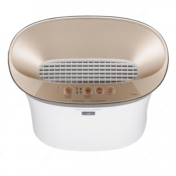 Sharp Luftreiniger UA-PG50E-W - Mit Plasmacluster, 3 Filter, Für Bis Zu 38 M² - Leise & Effektiv