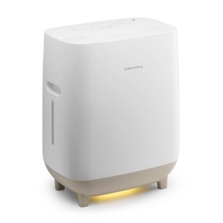 Coway APMS-0815C Hue&Healing - Seitenansicht, Beleuchtung eingeschaltet