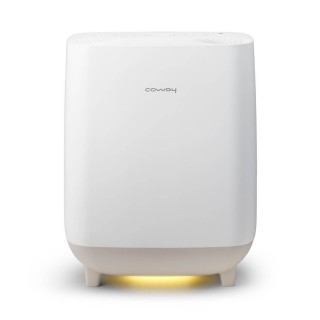 Coway APMS-0815C Hue&Healing - Vorderansicht, Beleuchtung eingeschaltet