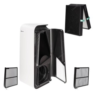 Blueair HealthProtect 7440i - ausgeklappte Filter