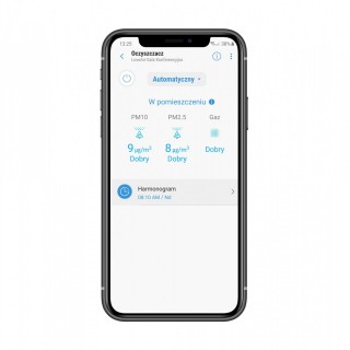 Samsung AX60T5080WF - Screenshot von der SmartThings-App