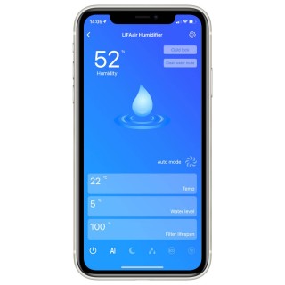 LIFAair LAH302 - Screenshot aus der App