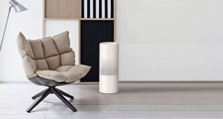 LIFAair LAH302 mit HEPA H13 Filter und Verdunstungsmatte - Anordnung