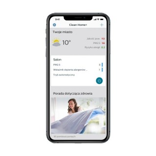 Screenshot der Clean Home+ App
