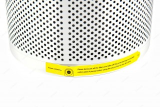 LIFAair LA333 + LAM05 - Ansicht von unten, abgeklebte Stromverbindung