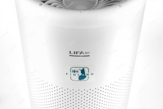 LIFAair LA333 + LAM05 - ausgeschaltete Betriebsanzeige, Finland-Aufkleber