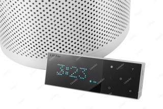 LIFAair LA503 + LAM05 Ansicht unten, LIFAsmart zeigt die Zeit