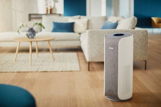 Anordnung des Philips Dual Scan AC3858/51 Reinigers