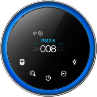 Philips AC3858/51 - Display zeigt gute Luftqualität, Partikelpegelanzeige