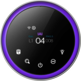 Philips AC3858/51 - Anzeige zeigt die durchschnittliche Luftqualität, Allergenlevel-Anzeige