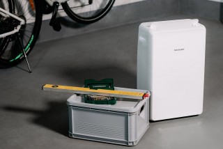 Sharp UD-P16E-W - Arrangement des Entfeuchters