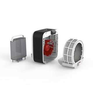 Boneco H700 - sichtbarer Ventilator im Gerät