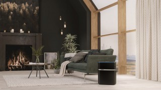 Venta AeroStyle LW73 schwarz - Luftbefeuchteranordnung